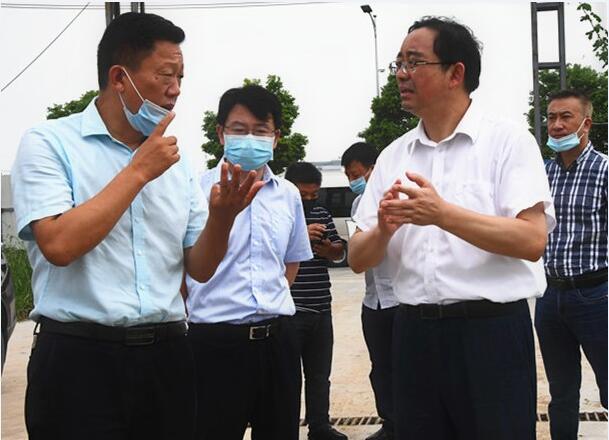 邓卓海书记调研千亿球友会新厂房